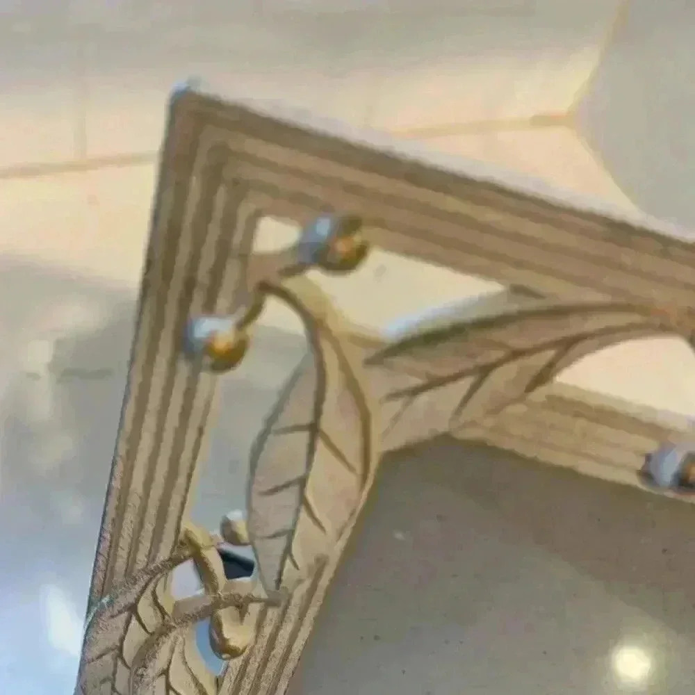 Antique Style Vintage Picture Frame Cream - Picture 4 of 12